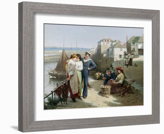 Naval Manoeuvres-Edwin Roberts-Framed Giclee Print