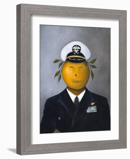 Naval Officer-Leah Saulnier-Framed Giclee Print