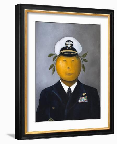 Naval Officer-Leah Saulnier-Framed Giclee Print