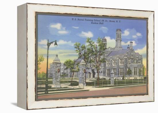 Naval Training School, Bronx, New York-null-Framed Stretched Canvas