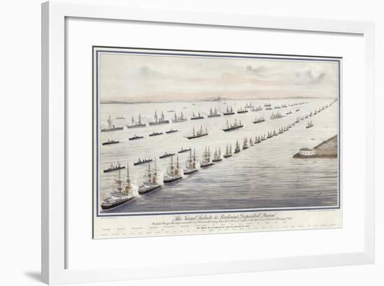 Naval Tribute to Queen Victoria-null-Framed Giclee Print