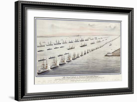 Naval Tribute to Queen Victoria-null-Framed Giclee Print