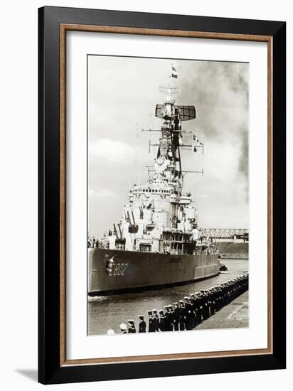 Naval Visit at Emden, Germany-German photographer-Framed Photographic Print