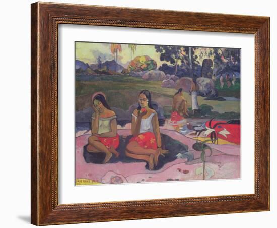 Nave Nave Moe, 1894-Paul Gauguin-Framed Giclee Print