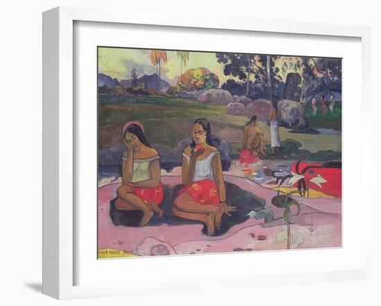 Nave Nave Moe, 1894-Paul Gauguin-Framed Giclee Print