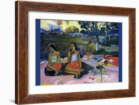 Nave Nave Moe-Paul Gauguin-Framed Art Print