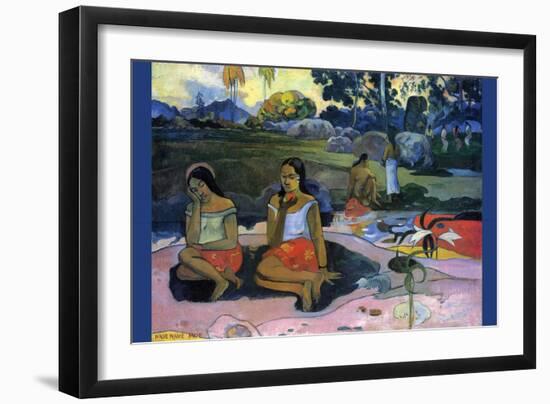 Nave Nave Moe-Paul Gauguin-Framed Art Print