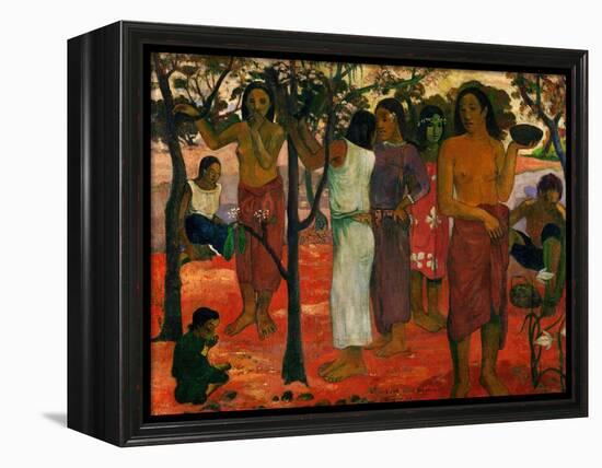 Nave Nave Nahana (Delicious Day), 1896-Paul Gauguin-Framed Premier Image Canvas