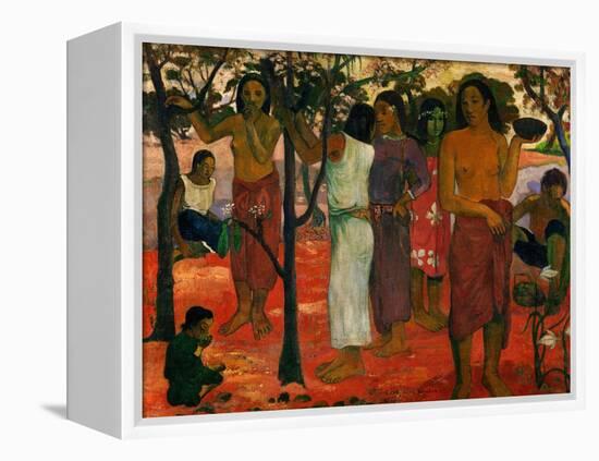 Nave Nave Nahana (Delicious Day), 1896-Paul Gauguin-Framed Premier Image Canvas