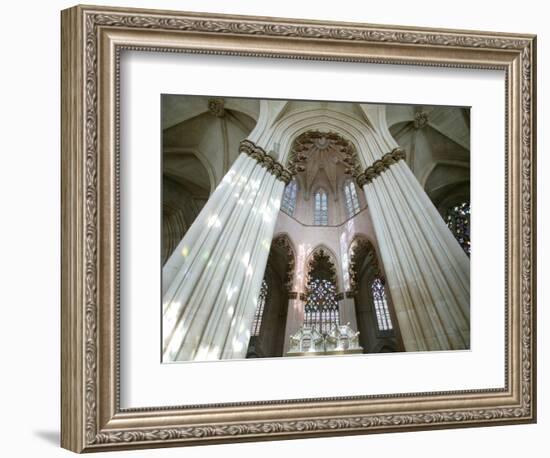 Nave of Abbey of Batalha-Fred de Noyelle-Framed Photographic Print