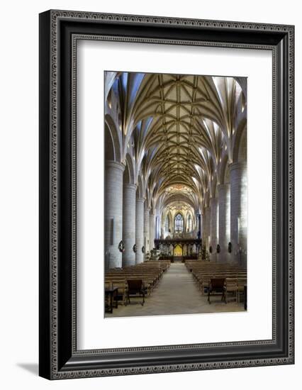 Nave of Tewkesbury Abbey (Abbey Church of St. Mary the Virgin)-Stuart Black-Framed Photographic Print