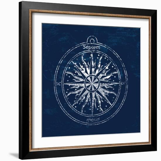 Navigate the Coast-Sheldon Lewis-Framed Art Print