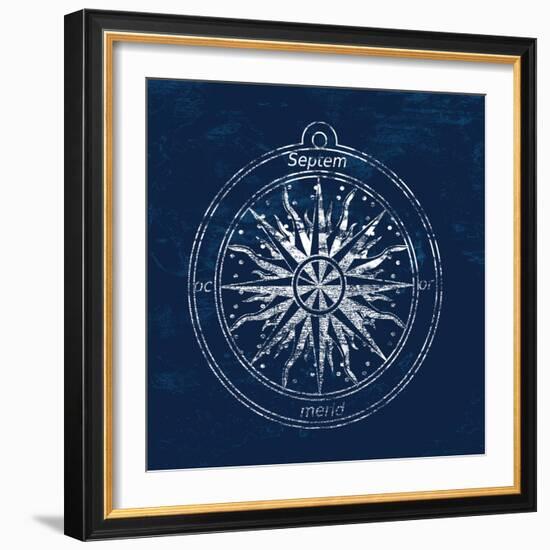 Navigate the Coast-Sheldon Lewis-Framed Art Print