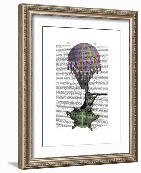 Navigating Rabbit-Fab Funky-Framed Premium Giclee Print