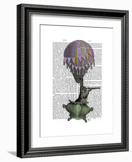 Navigating Rabbit-Fab Funky-Framed Premium Giclee Print