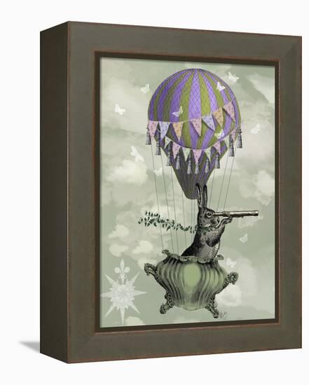 Navigating Rabbit-Fab Funky-Framed Stretched Canvas