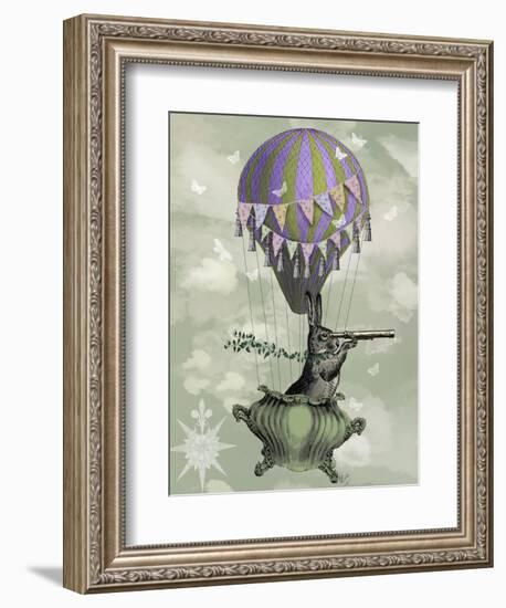 Navigating Rabbit-Fab Funky-Framed Premium Giclee Print