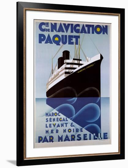 Navigation-Max Ponty-Framed Art Print