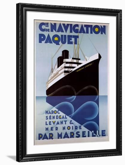 Navigation-Max Ponty-Framed Art Print