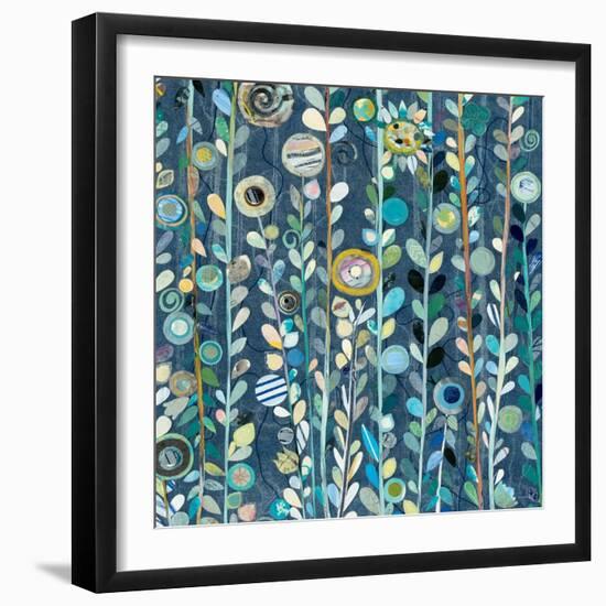 Navy Blue Sky-Candra Boggs-Framed Art Print