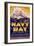 Navy Day October 27th Poster-Matt Murphey-Framed Giclee Print