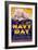 Navy Day October 27th Poster-Matt Murphey-Framed Giclee Print