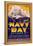 Navy Day October 27th Poster-Matt Murphey-Framed Premier Image Canvas