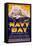 Navy Day October 27th Poster-Matt Murphey-Framed Premier Image Canvas