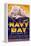 Navy Day October 27th Poster-Matt Murphey-Framed Premier Image Canvas