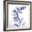 Navy Foxglove-Albert Koetsier-Framed Art Print