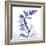 Navy Foxglove-Albert Koetsier-Framed Premium Giclee Print