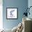 Navy Foxglove-Albert Koetsier-Framed Premium Giclee Print displayed on a wall