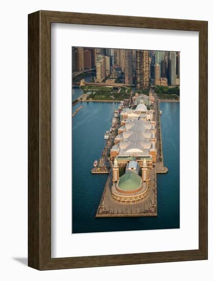 Navy Pier Aloft-Steve Gadomski-Framed Photographic Print