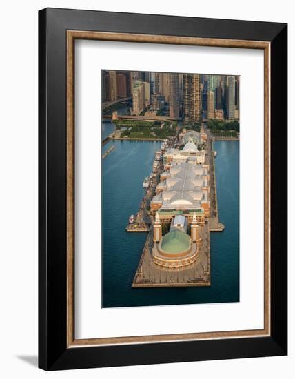 Navy Pier Aloft-Steve Gadomski-Framed Photographic Print