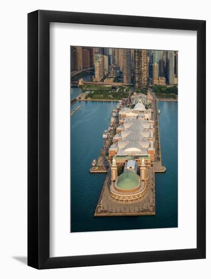 Navy Pier Aloft-Steve Gadomski-Framed Photographic Print