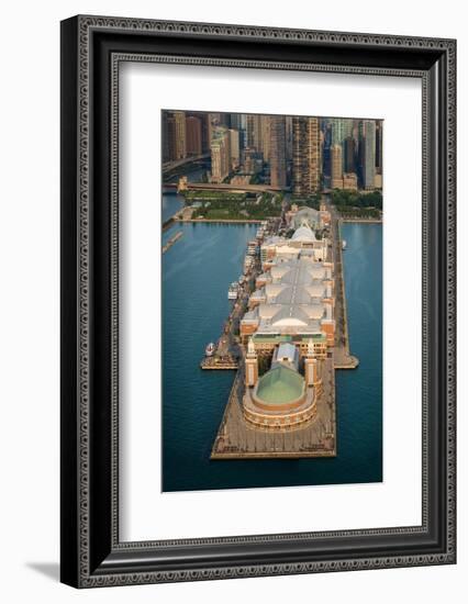 Navy Pier Aloft-Steve Gadomski-Framed Photographic Print