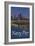 Navy Pier and Chicago Skyline-Lantern Press-Framed Art Print