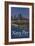 Navy Pier and Chicago Skyline-Lantern Press-Framed Art Print