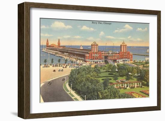 Navy Pier, Chicago, Illinois-null-Framed Art Print