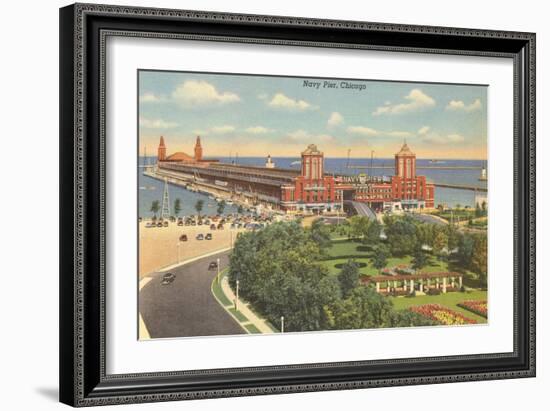 Navy Pier, Chicago, Illinois-null-Framed Art Print