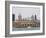 Navy Pier from Lake Michigan, Chicago, Illinois, United States of America, North America-Amanda Hall-Framed Photographic Print