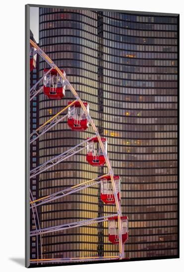 Navy Pier Wheel Chicago-Steve Gadomski-Mounted Photographic Print