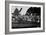 Navy Pilots Celebrate on the USS Lexington-null-Framed Photo