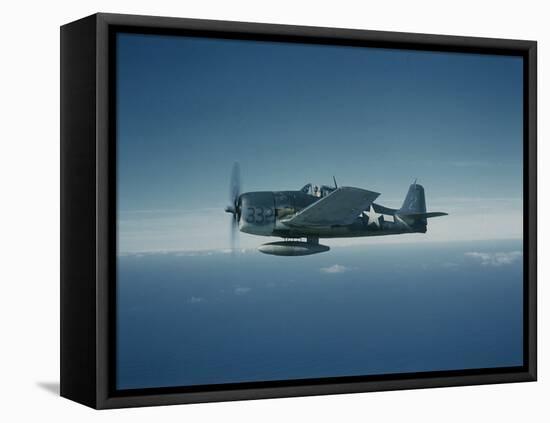 Navy Planes-Peter Stackpole-Framed Premier Image Canvas