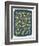 Navy Queen Anne Lace-Cat Coquillette-Framed Giclee Print