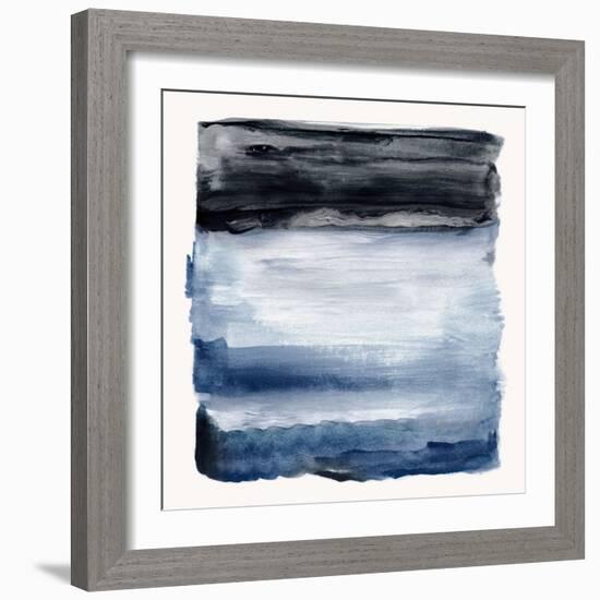 Navy Sky I-null-Framed Art Print