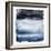 Navy Sky I-null-Framed Art Print