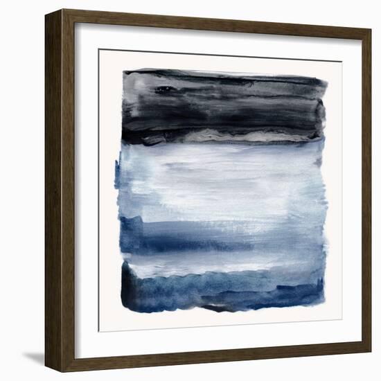 Navy Sky I-null-Framed Art Print