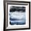 Navy Sky I-null-Framed Art Print