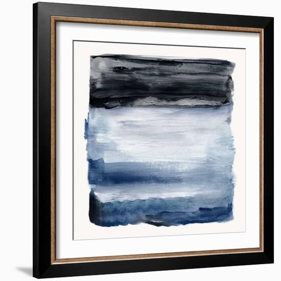 Navy Sky I-null-Framed Art Print